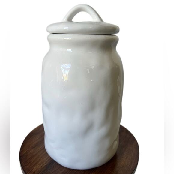 Vintage Cookie Jar Holiday Kitchen Canister Hallmark Christmas Cookies Kitchen - Picture 3 of 9